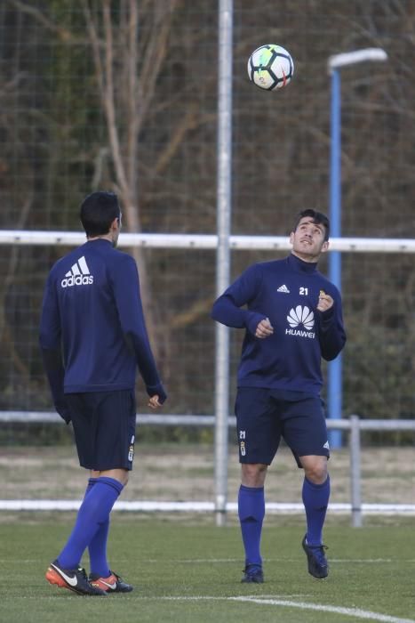 Entrenamiento del Real Oviedo