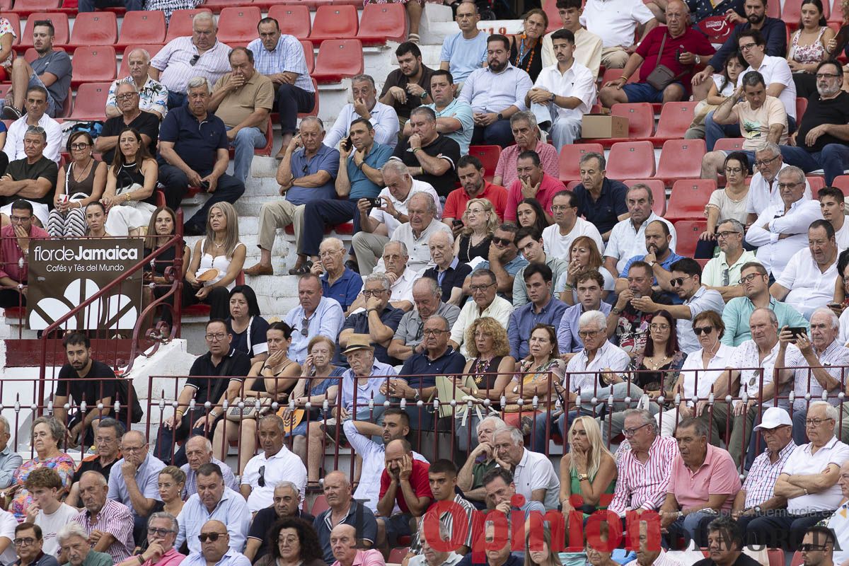 Así se vivió el quinto festejo de la Feria Taurina de Murcia en los tendidos