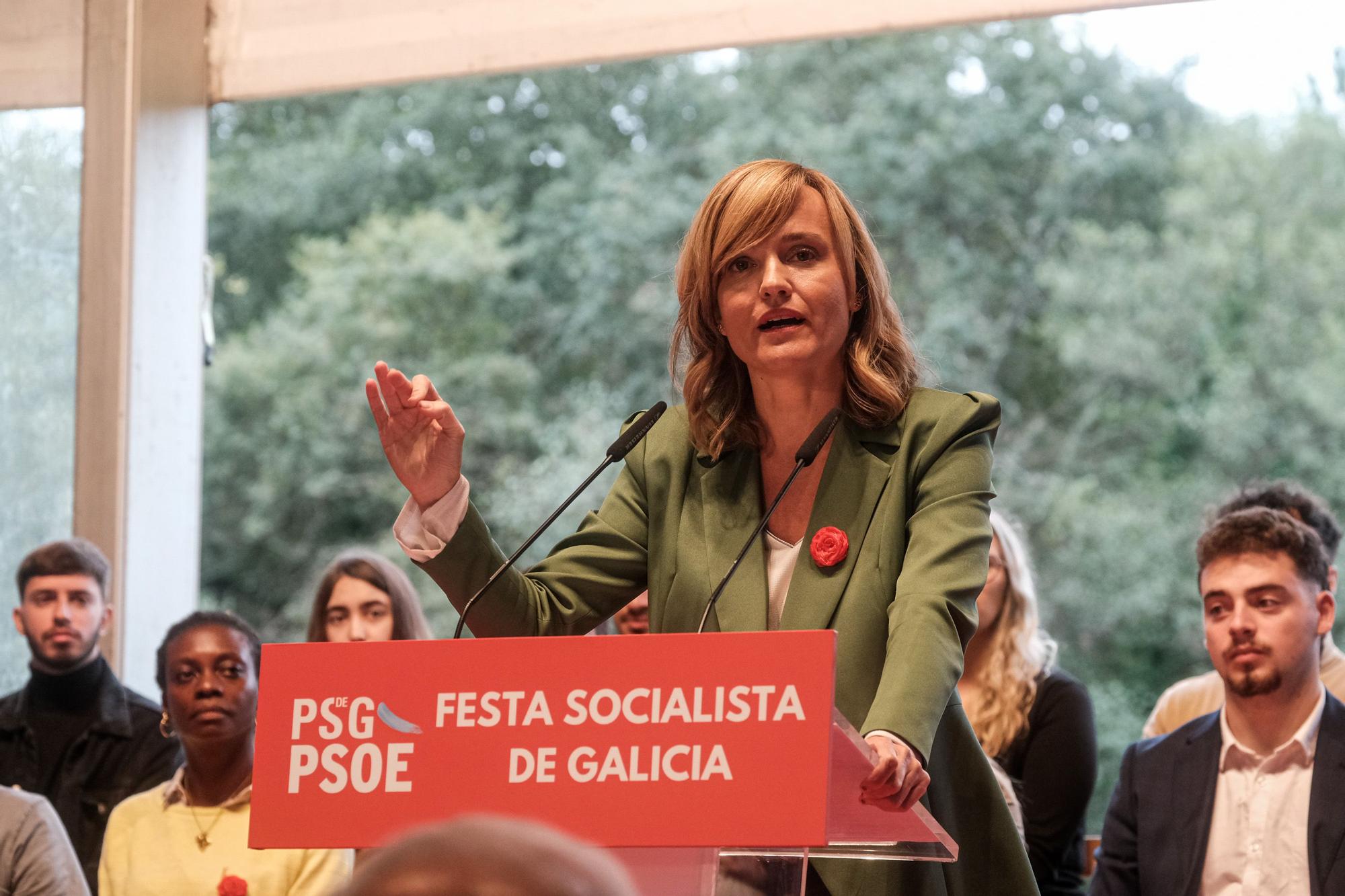Fiesta de los socialistas gallegos en Siguieiro