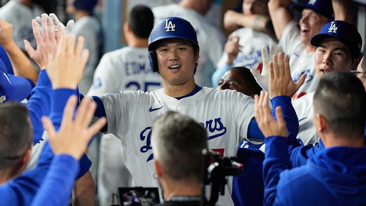 Béisbol USA. Los Angeles Dodgers ganaro y este beisbolista japones, SHOHEI OHTANI
