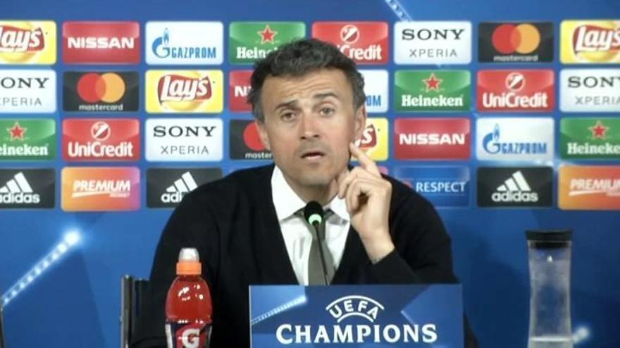 Luis Enrique: "Ha sido revivir de nuevo una pesadilla"