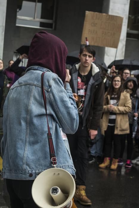 Manifestación contra la LOMCE en Oviedo