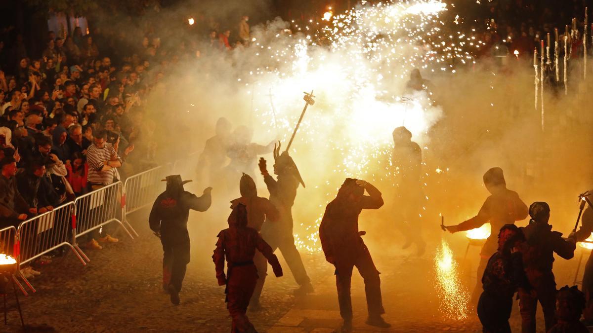 El correfoc de les Fires de l’any passat.