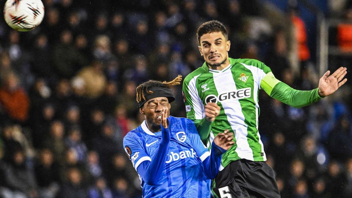 Un Betis muy discreto sufre un frenazo en Bélgica