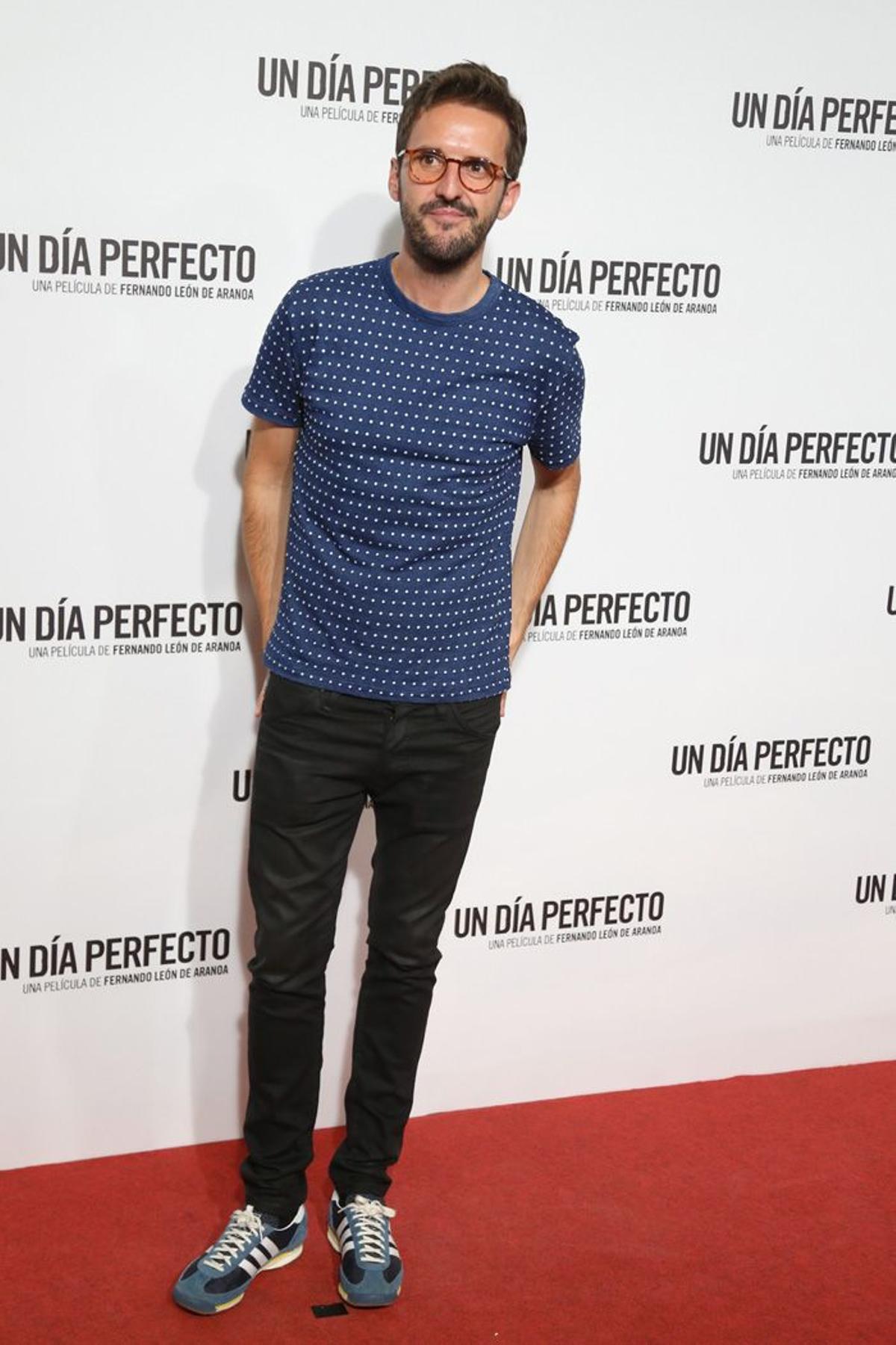Julián López en el estreno de 'Un día perfecto' en Madrid