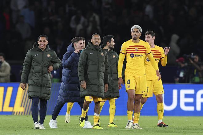 PSG - FC Barcelona, la ida de cuartos de final de la Champions League, en imágenes