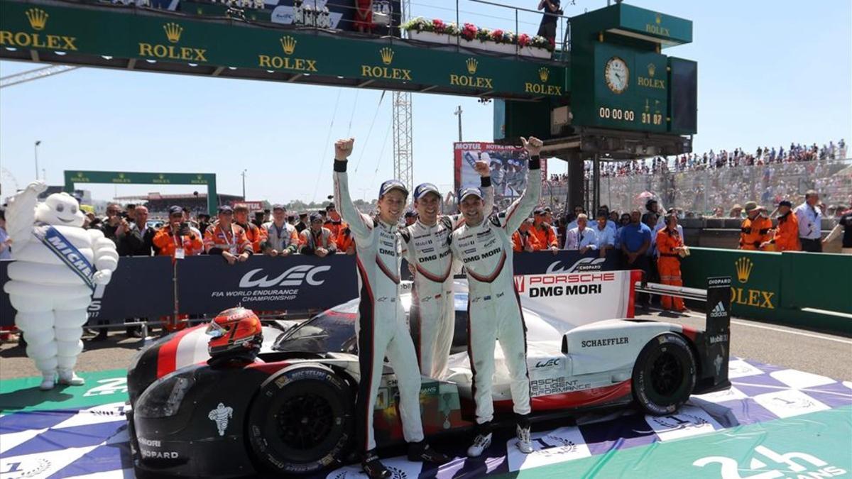 Porsche celebró por todo lo alto la 19ª victoria en Le Mans