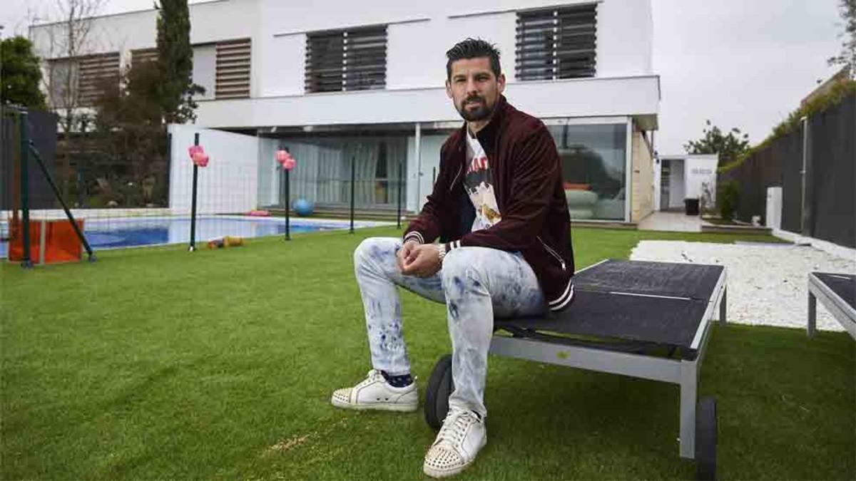 Nolito recibió a SPORT en su casa