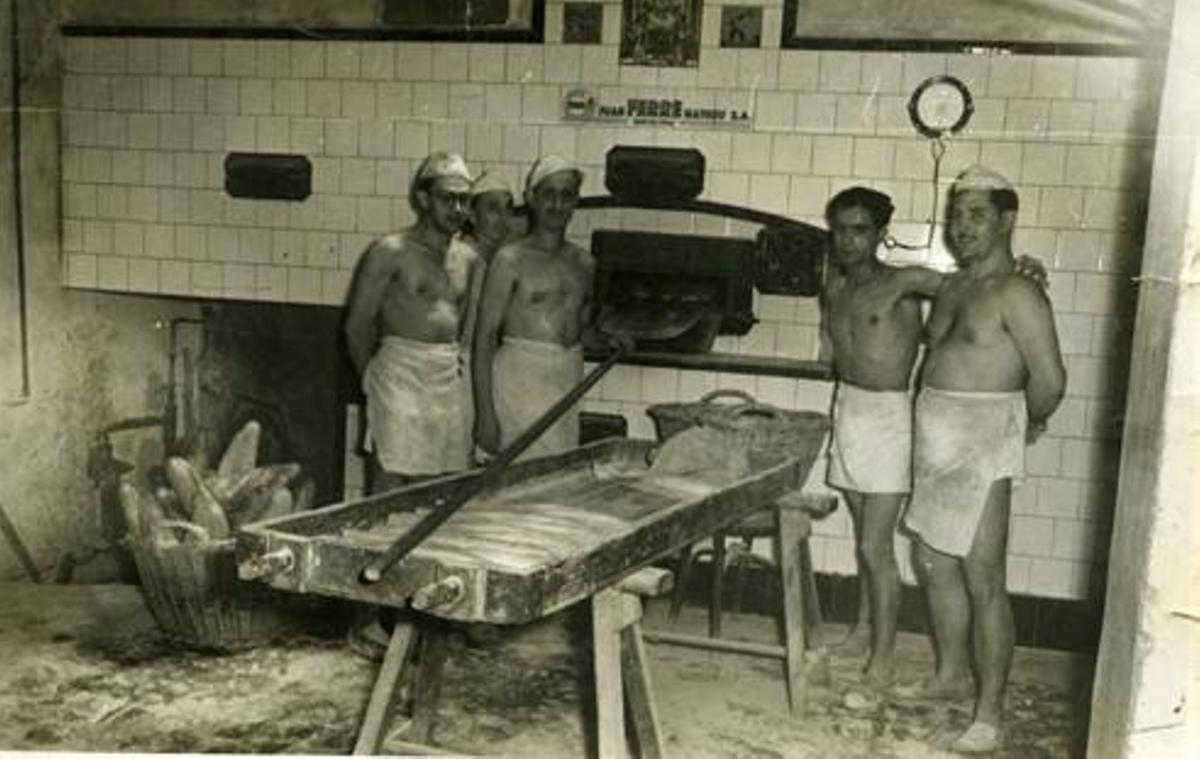 El obrador de la extinta panadería Forn de les Roselles, de Consell de Cent, 375.