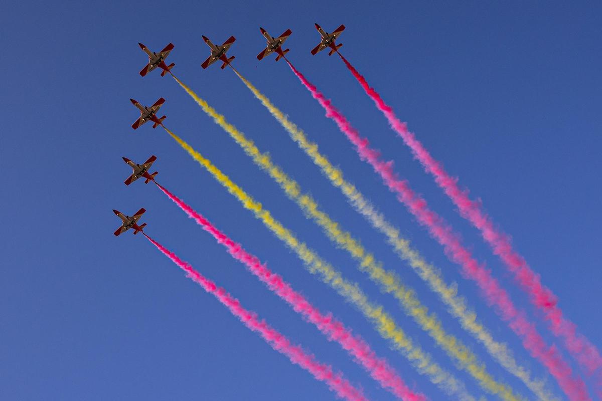 Desfile militar por el dia de la Hispanidad 2023