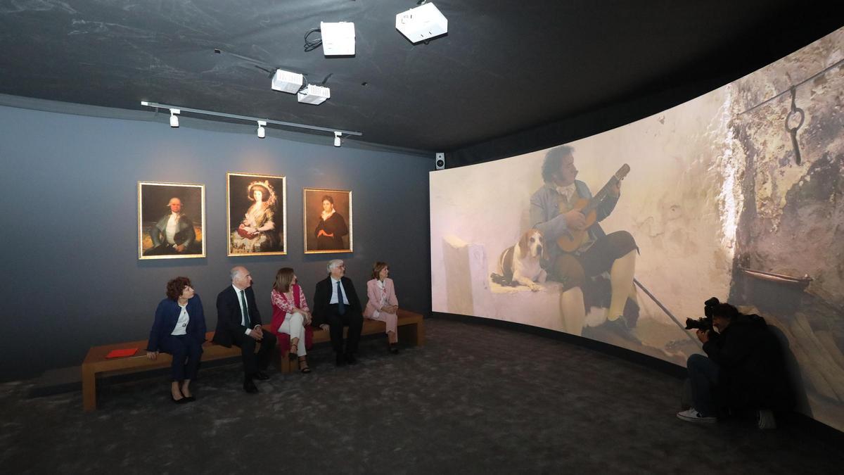 Exposición sobre Goya en la Lonja de Zaragoza