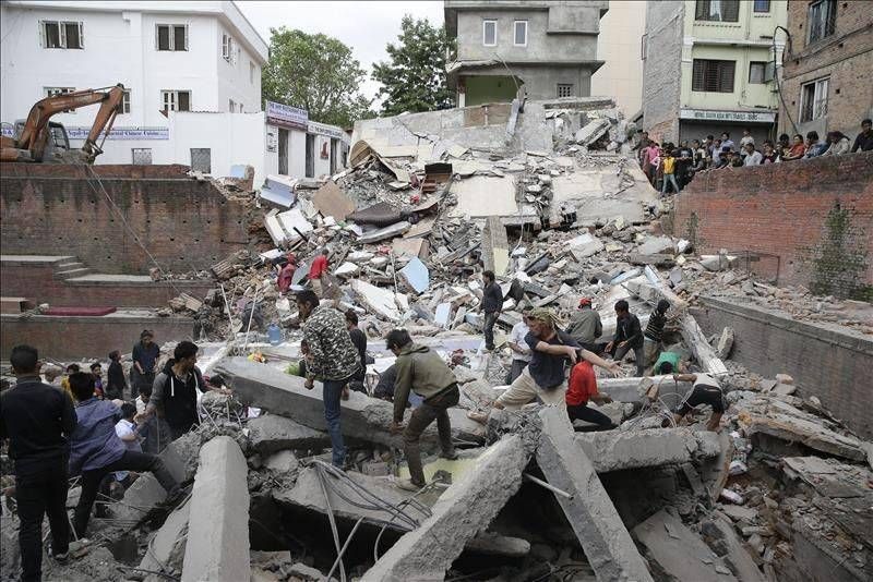 Fotogalería de la tragedia en Nepal