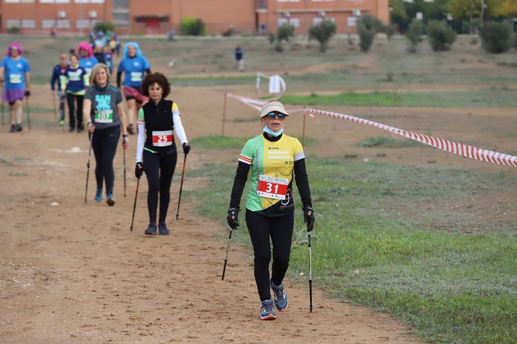 Campeonato regional de marcha nórdica en Las Torres de Cotillas