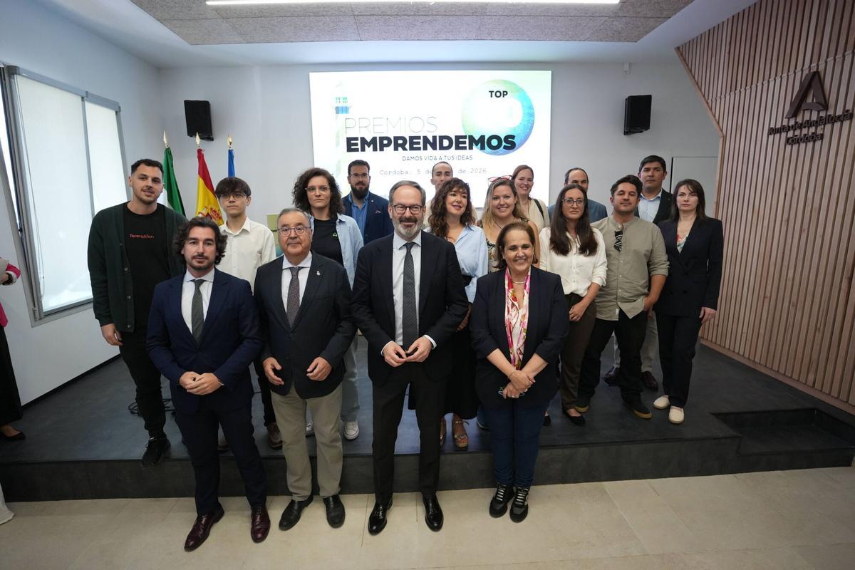 Premios de Andalucía Emprende en Córdoba.