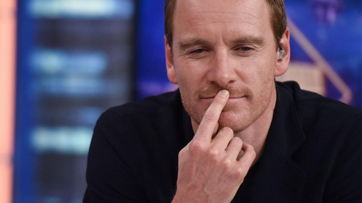 Michael Fassbender, en 'El Hormiguero 3.0'