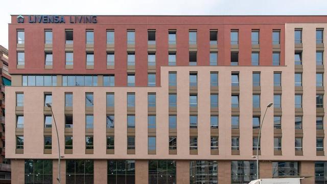 La nova residència d’estudiants amb 418 places Livensa Living Barcelona Paral·lel, que obrirà al setembre.
