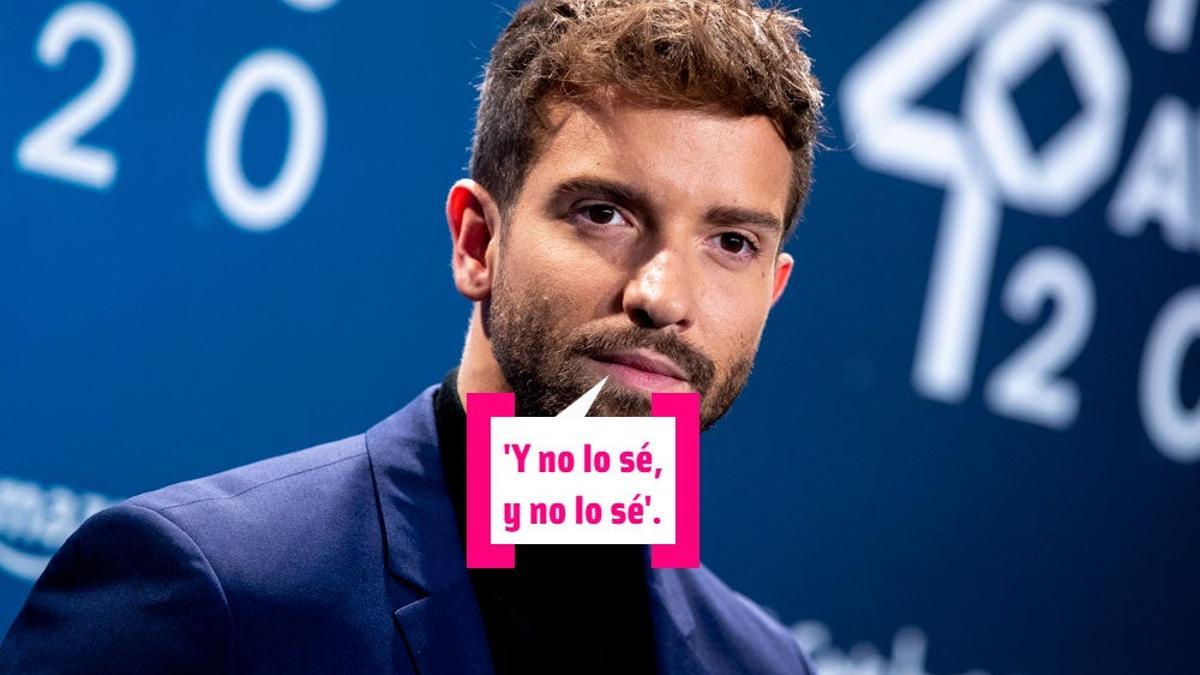 Pablo Alborán en el photocall de 'Los40 Music Awards'