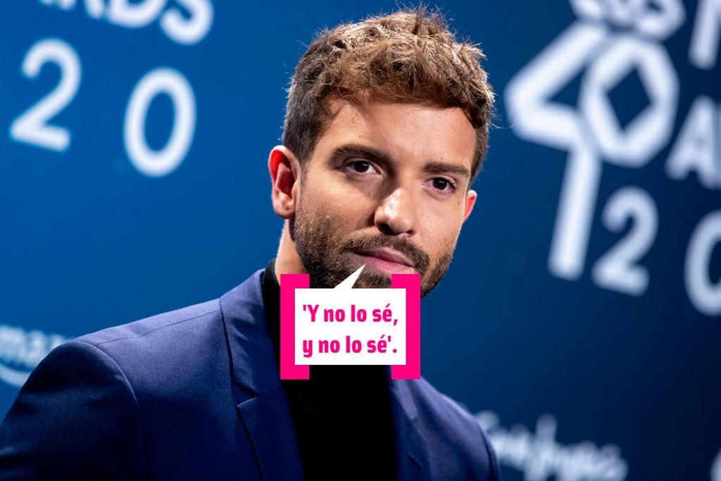 Pablo Alborán en el photocall de 'Los40 Music Awards'