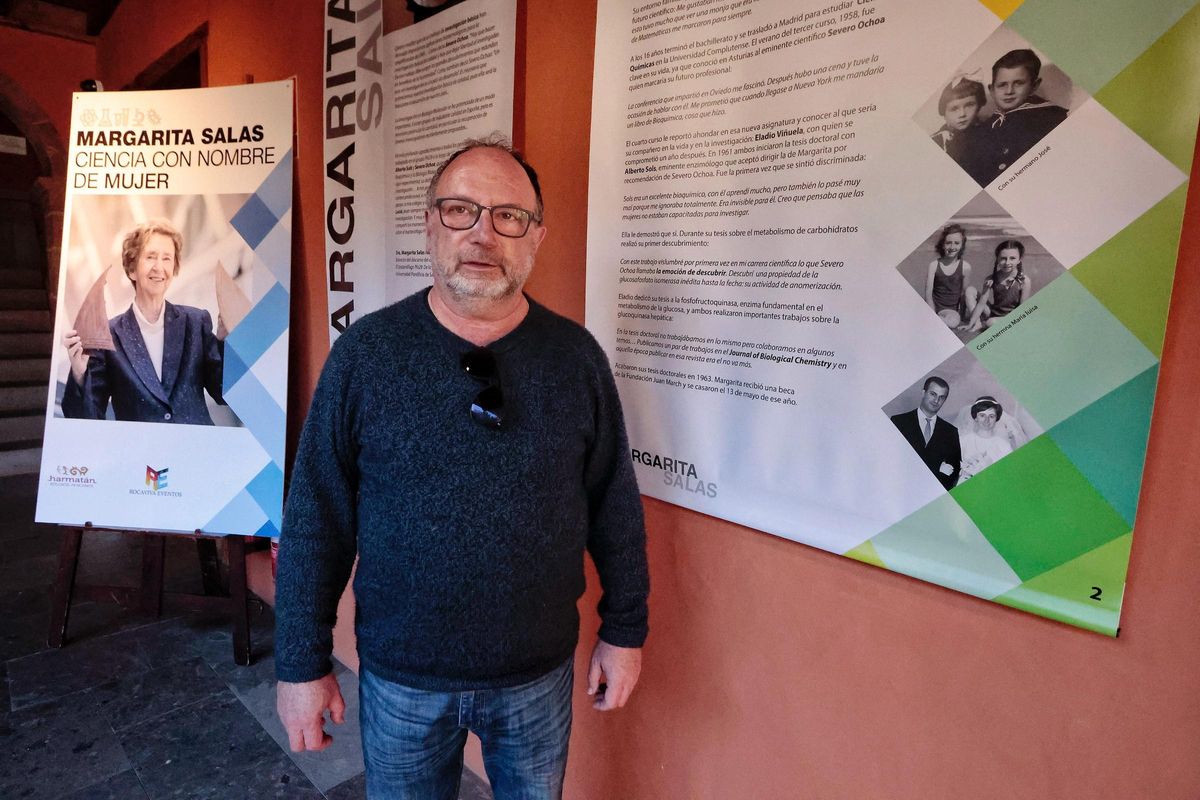 Exhibition about the scientist Margarita Salas in La Laguna.