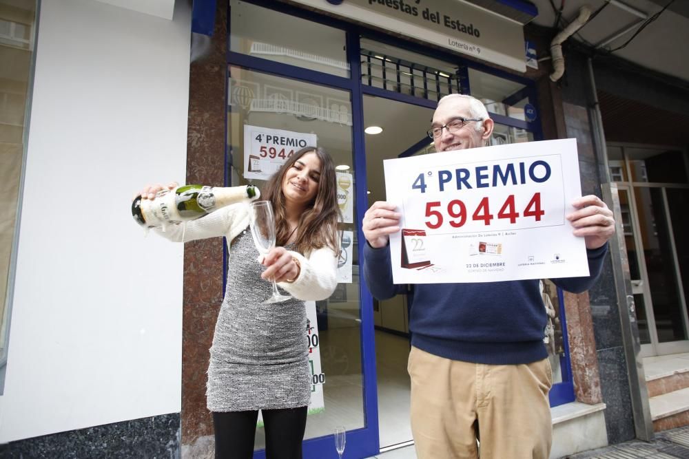 Lotería de Navidad en Asturias