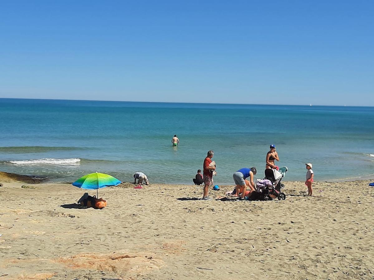 FOTOS | Mallorca se adelanta al verano: Son Bauló, en Can Picafort, se llena de bañistas
