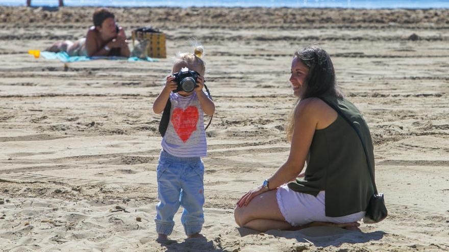 La playa del Postiguet