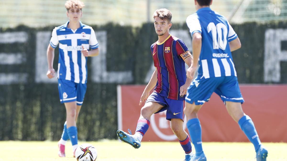 El Dépor le gana al Barcelona la final de la Copa de Campeones y es el mejor juvenil de España