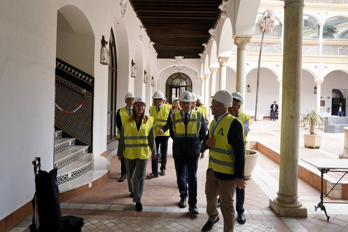 Otra imagen de la visita.