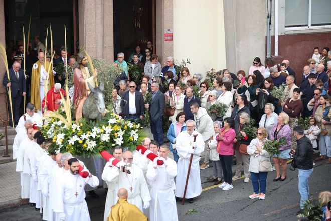 Procesión de La Borriquilla en A Coruña