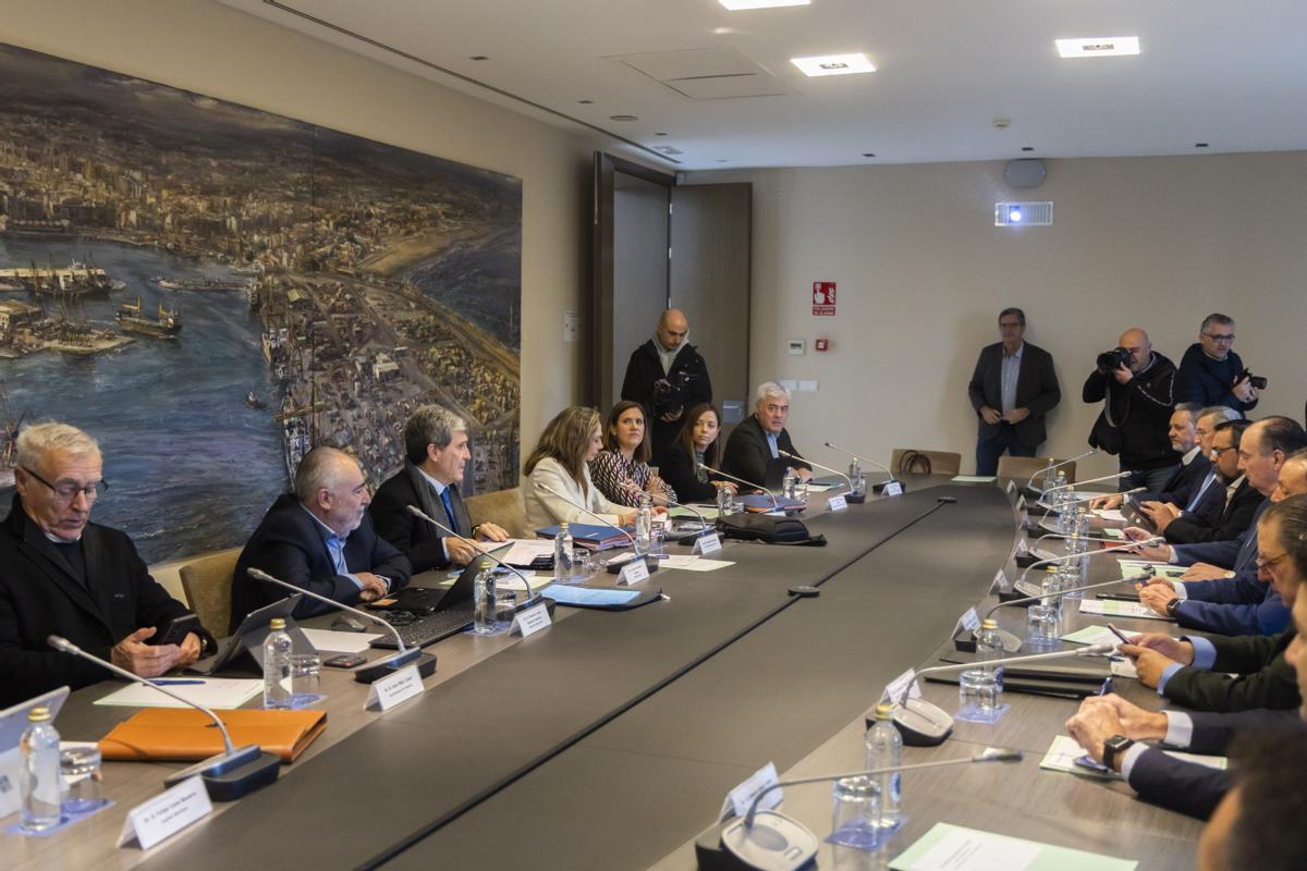 Reunión reciente del consejo de administración de la APV