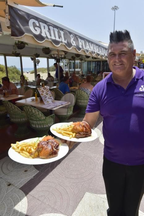 Reportaje turistas en los restaurantes del sur