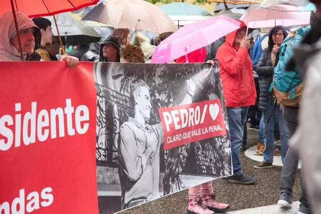 El apoyo del Comité Federal del PSOE a Pedro Sánchez