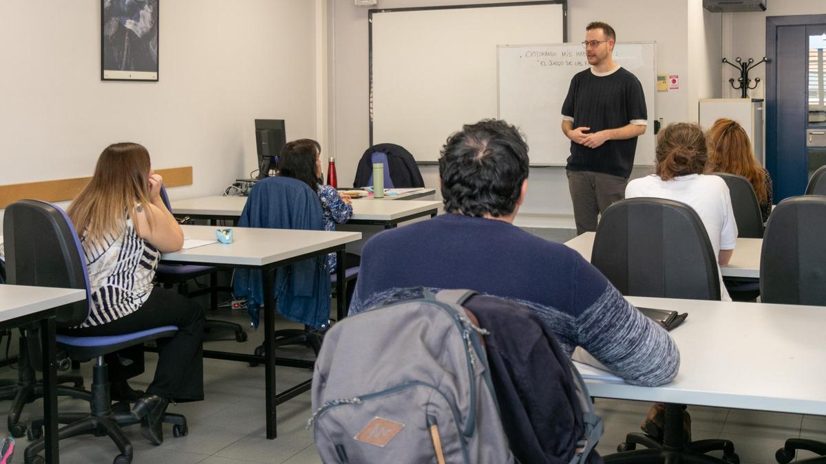 Un taller realizado ayer en Dfa