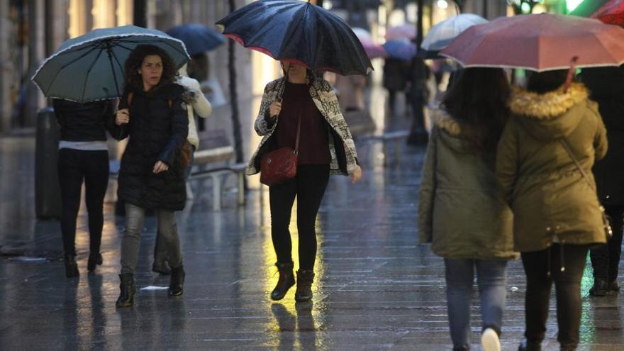 Cielos nubosos y precipitaciones débiles para mañana en Asturias