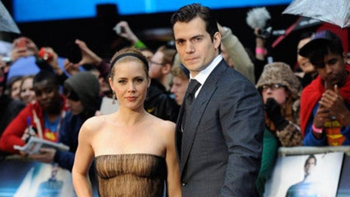 Amy Adams y Henry Cavill