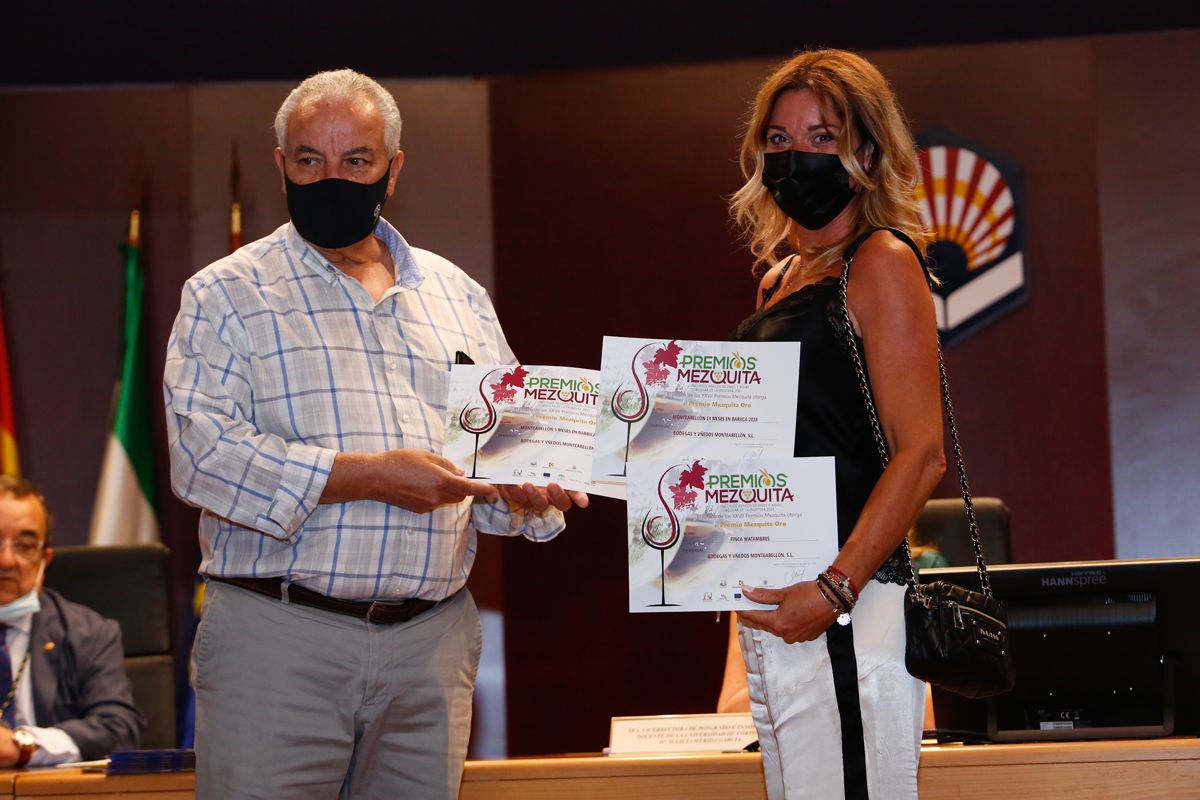 Entrega de galardones del XXVII Concurso Ibérico de Vinos Premios Mezquita