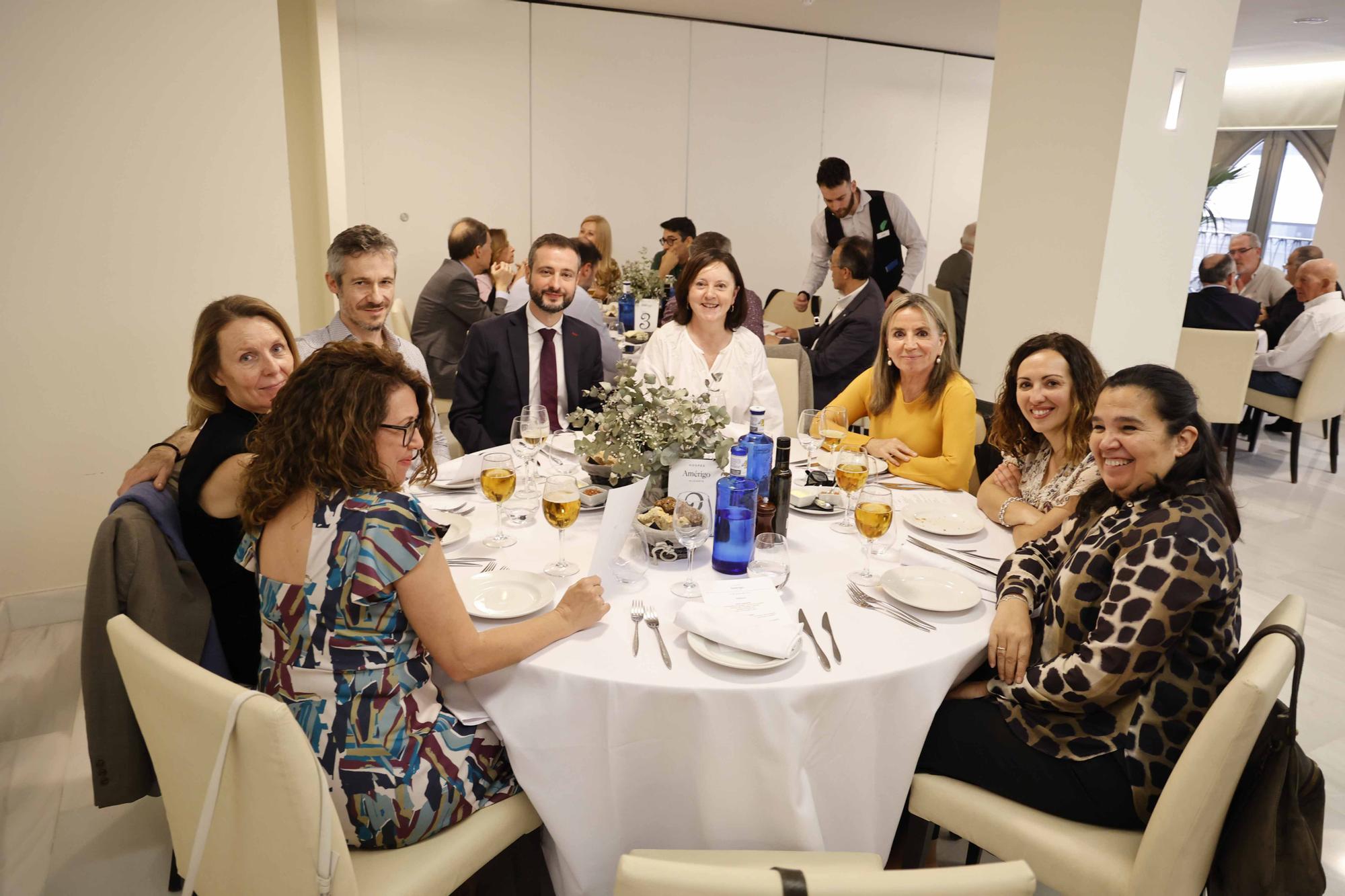 Comida de despedida al teniente fiscal Pepe Llor