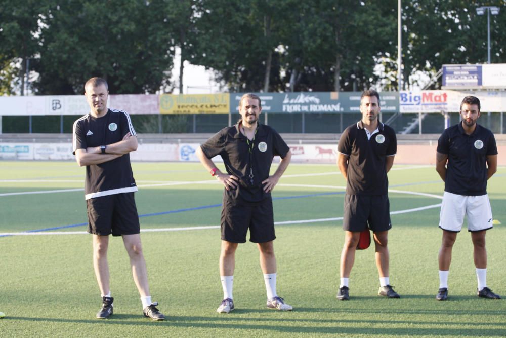 Primer entrenament del Banyoles de la pretemporada