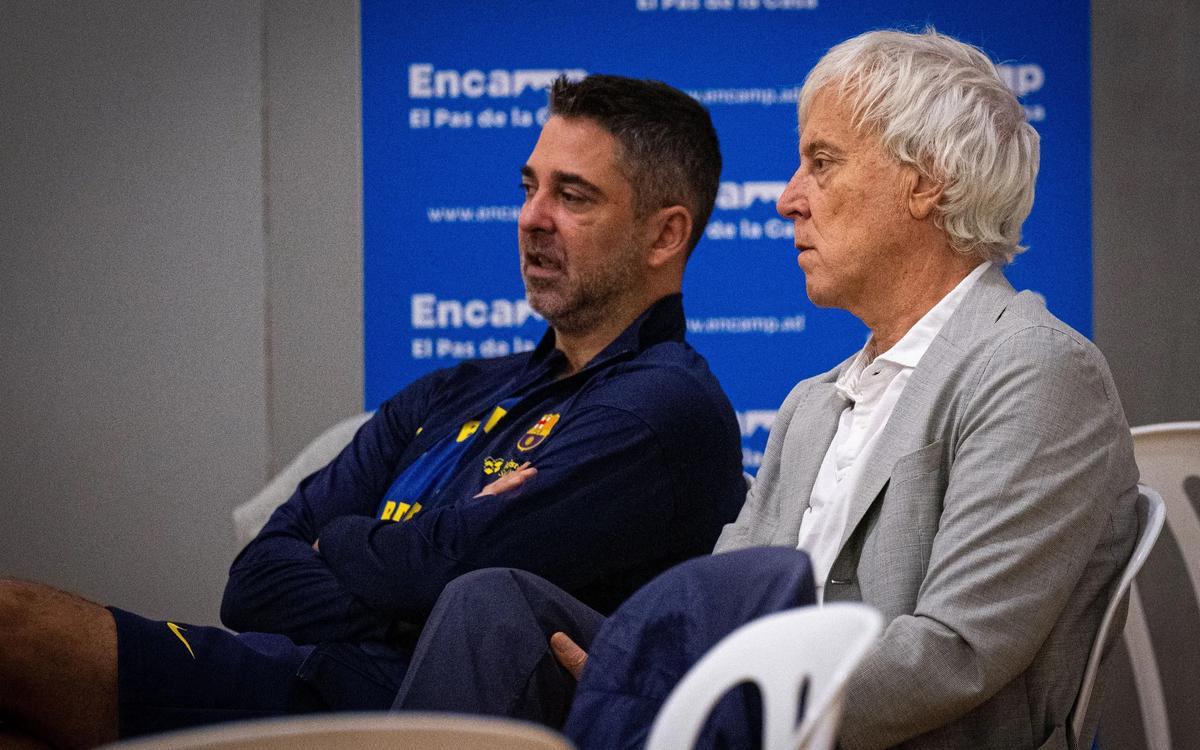 Navarro y Cubells, siguiendo el entrenamiento en Encamp