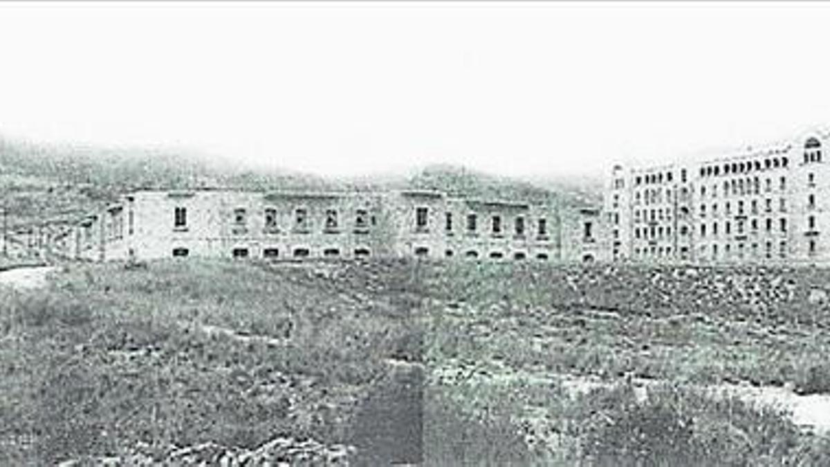 La Casa de la Caritat 8 El pabellón de Poniente era almacén, y el de Levante, el campo de concentración.