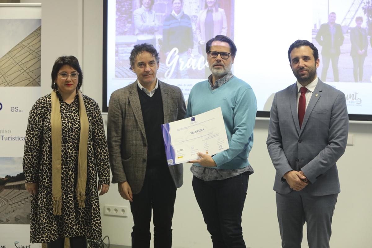 Sagunt reconoce el trabajo de las empresas que crean el entorno necesario para un turismo de calidad