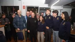 La peña deportivista Acrunia da sus primeros pasos en Vioño