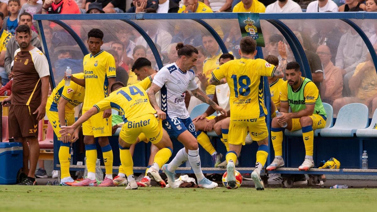 Mateu, en un partido estival.
