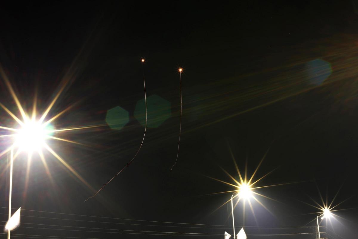 Irán lanza un ataque sobre Israel.