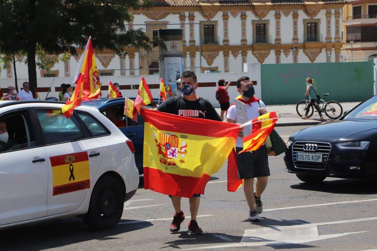 Manifestación de Vox en Córdoba contra la gestión del Gobierno