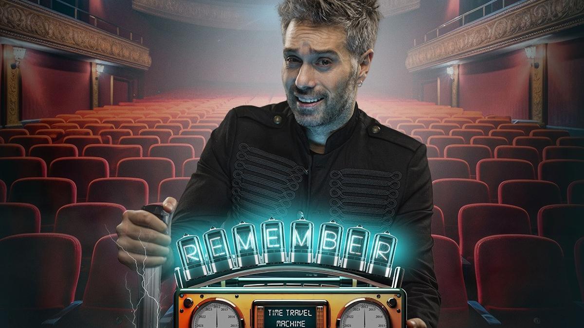Dani Martínez presenta su espectáculo 'Remember' este viernes en Cáceres.