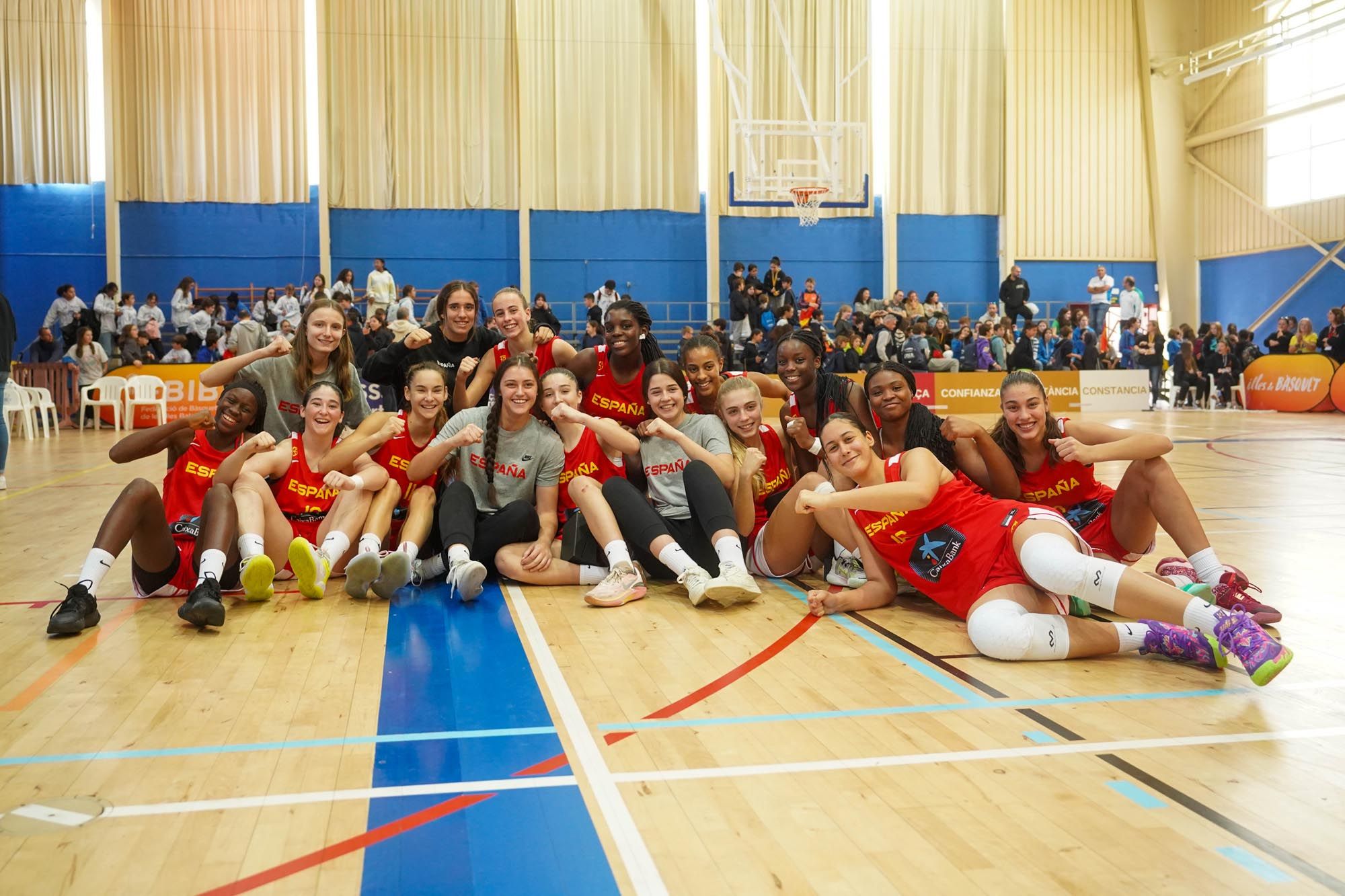 La conquista de España en Ibiza del I Torneo Internacional U16 de baloncesto femenino, en imágenes