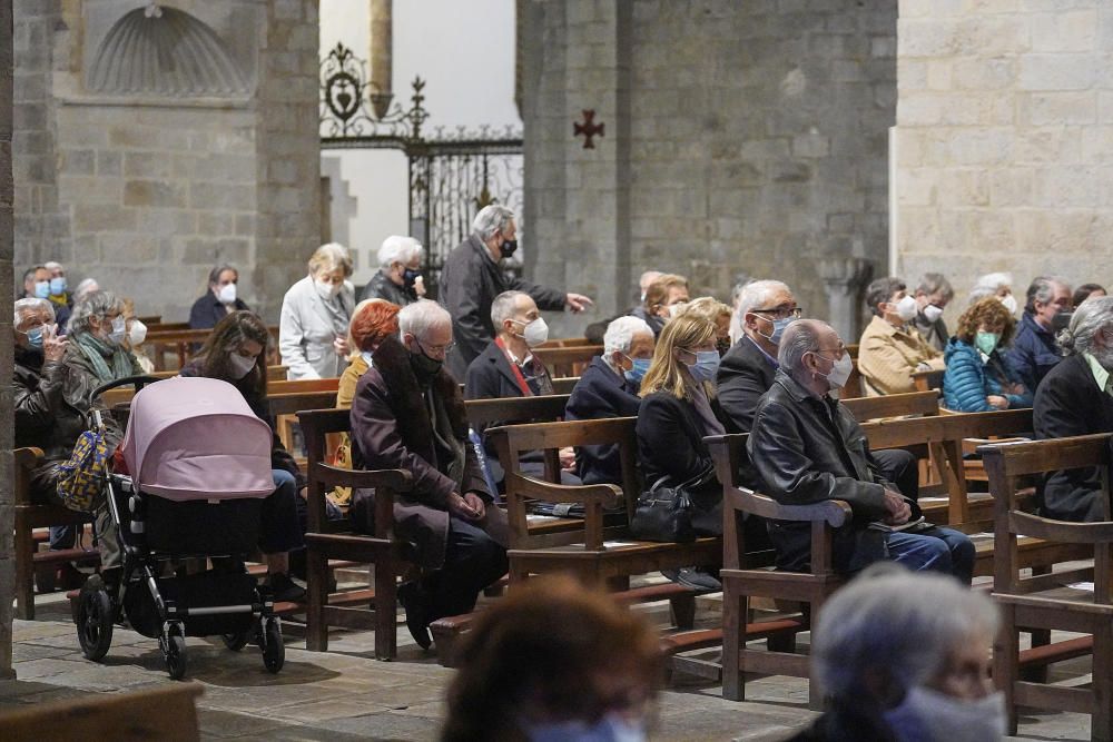 Funeral de Josep Tarrés a la Basílica de Sant Feliu