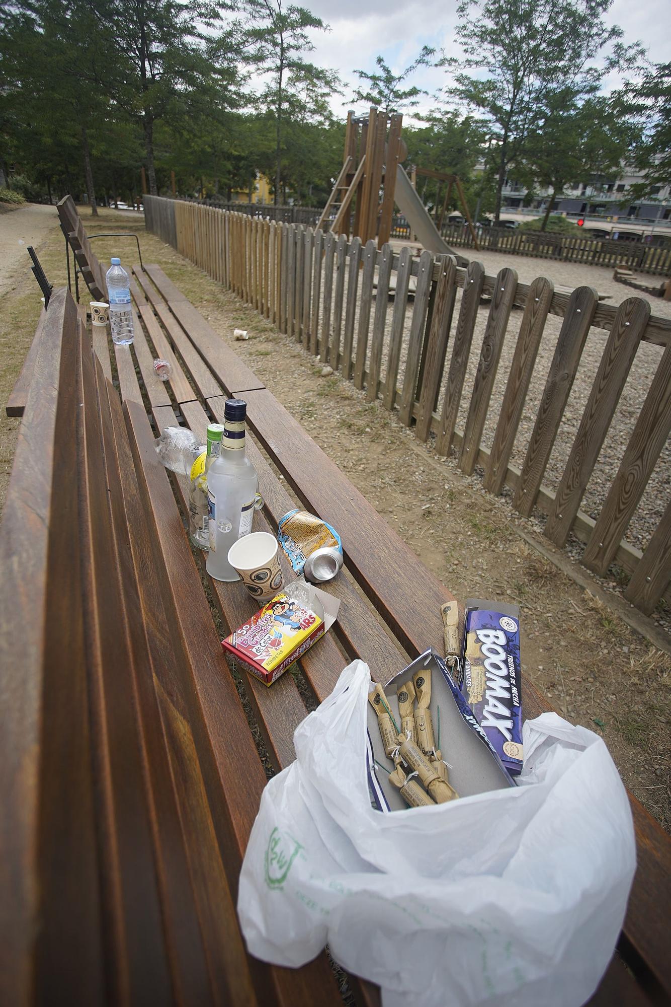 El castell de Montjuïc i el minigolf, punts recurrents de «botellón»