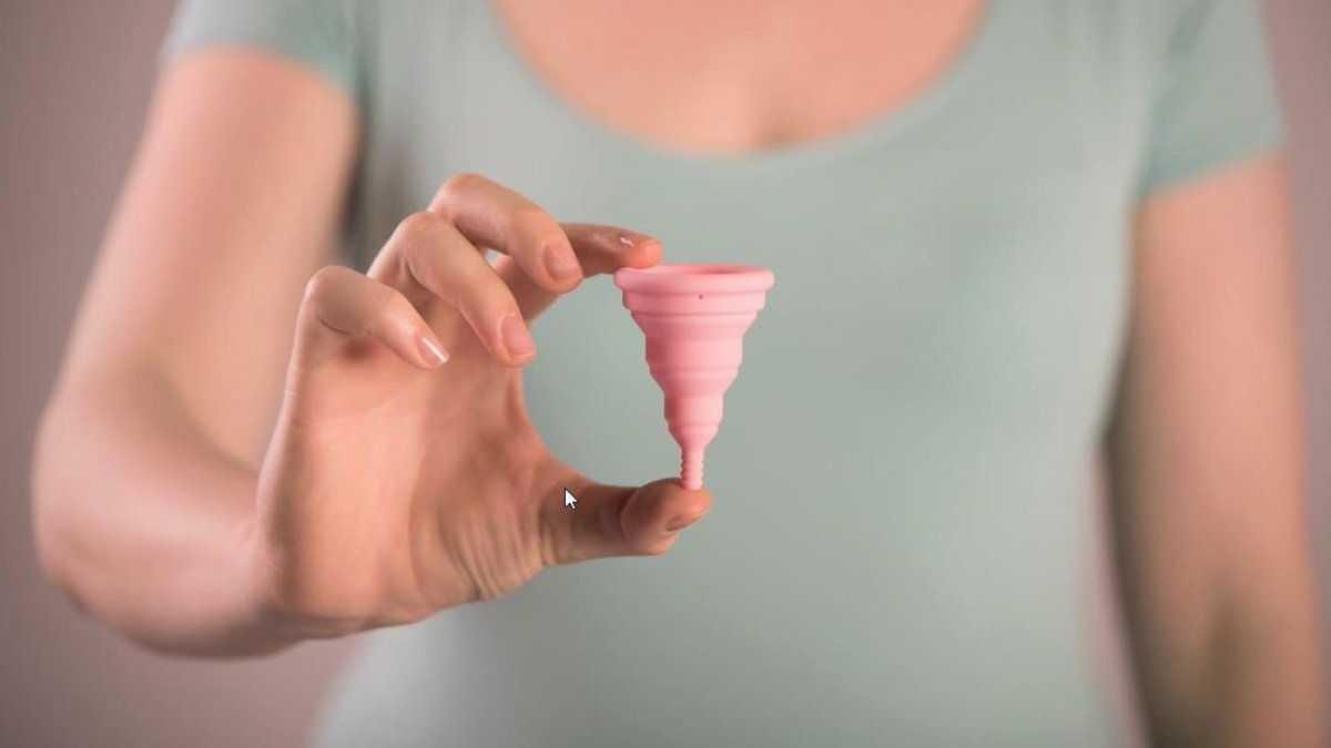 Una copa menstrual